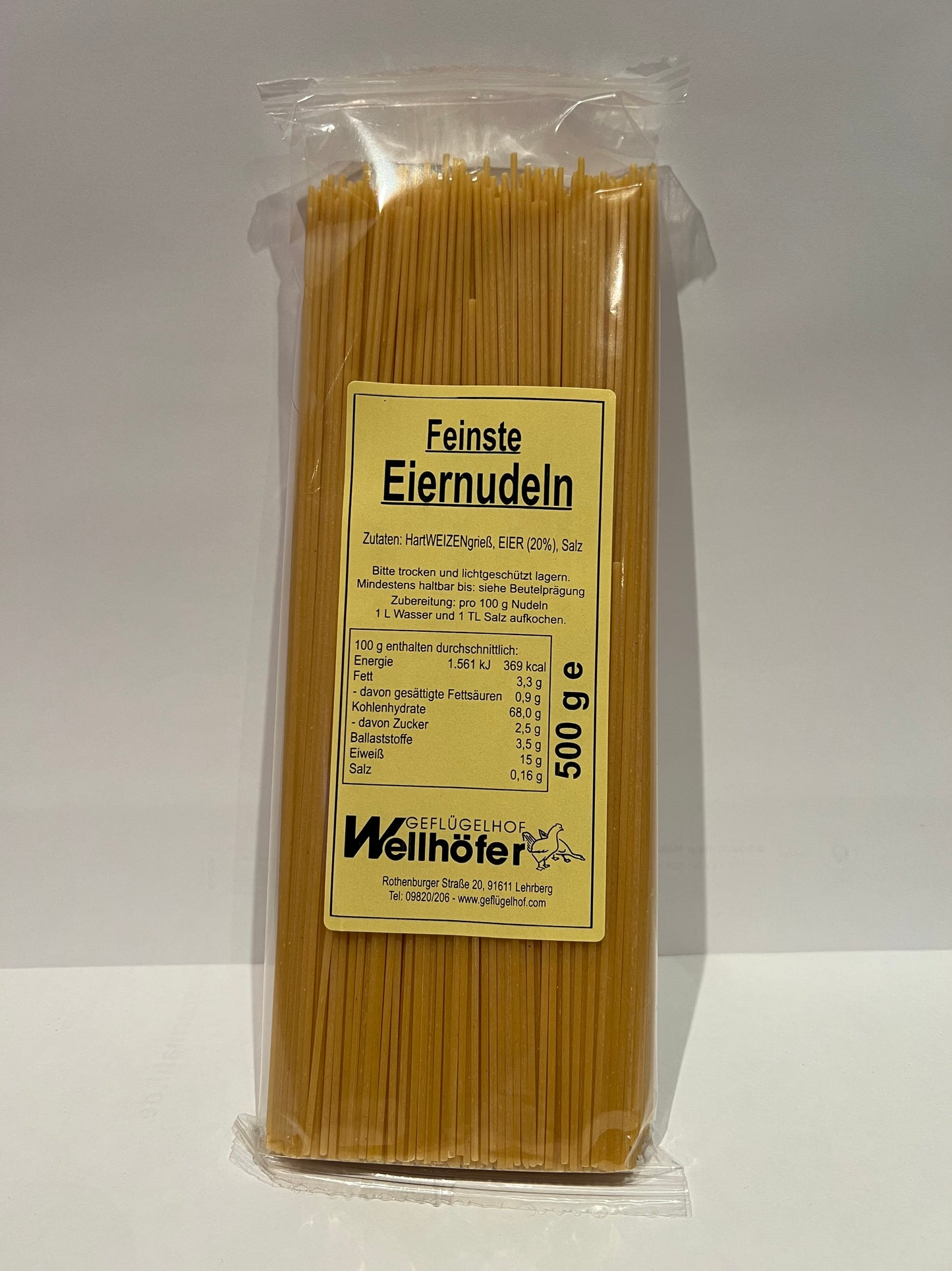 Eier Nudeln 500g