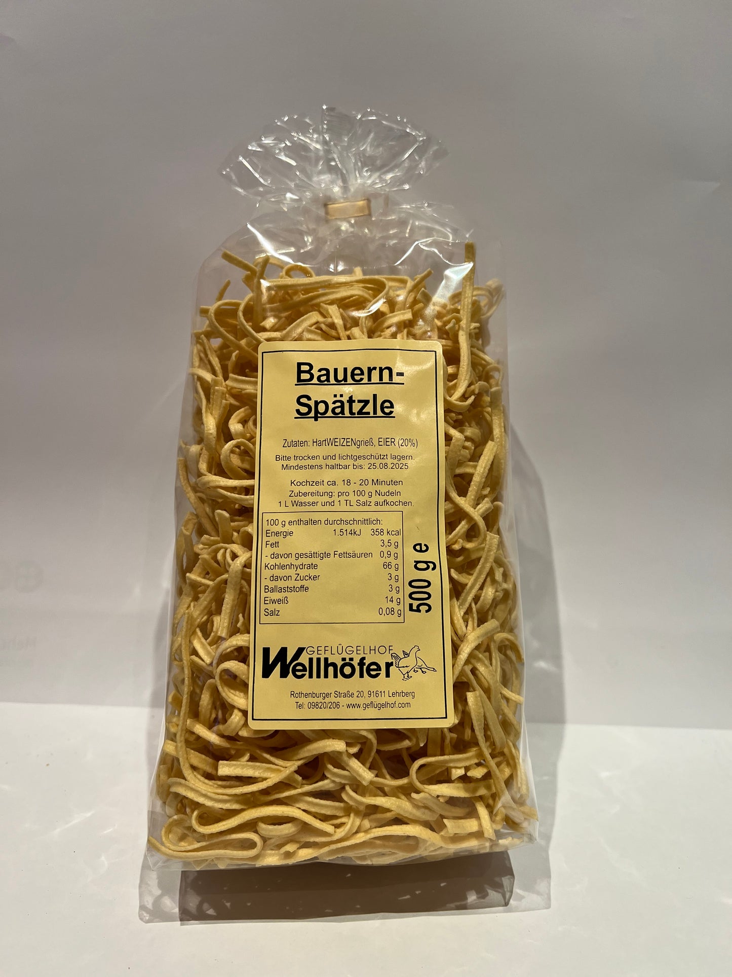 Eier Nudeln 500g