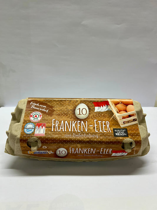 10 fränkische Eier